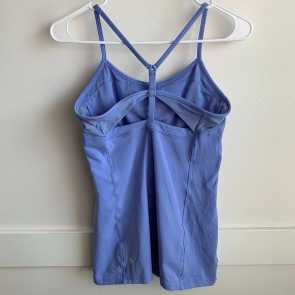 Lululemon Periwinkle Strappy Tank Top - Picture 2 of 7